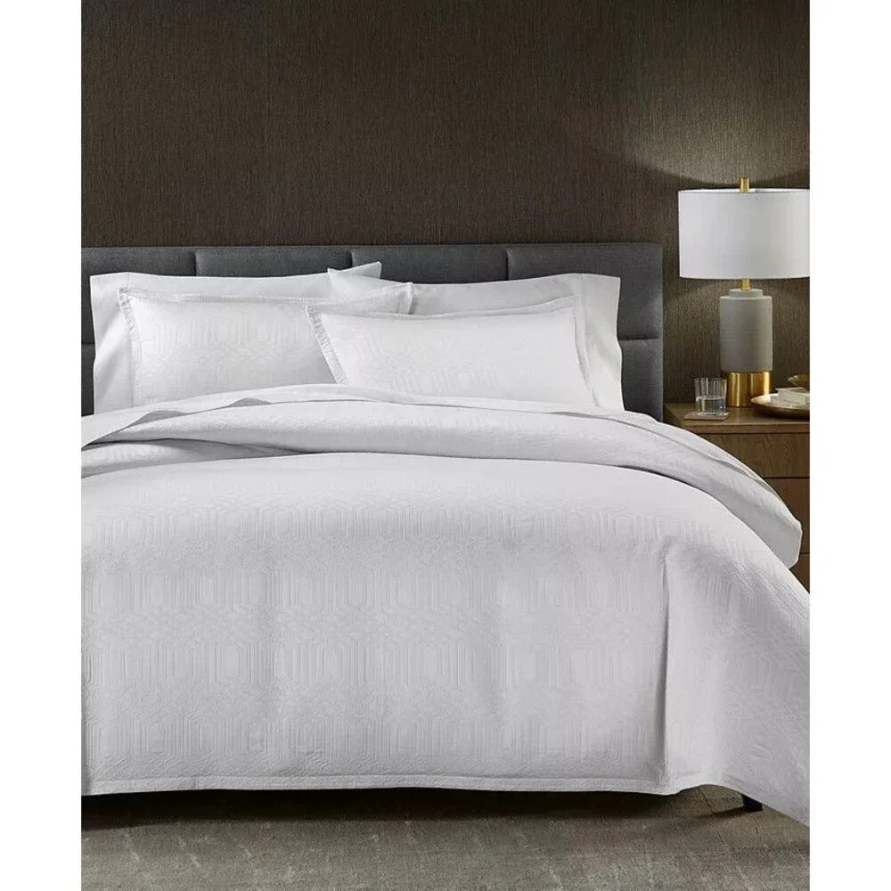 Hotel Collection Italian Positano Matelassé 2-Pc European Sham Set – MSRP $215